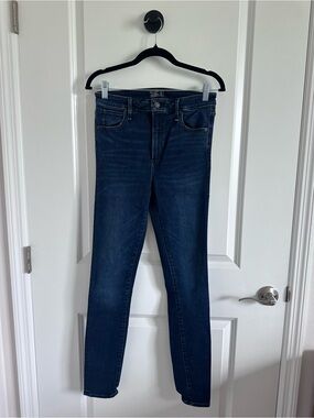 Abercrombie & Fitch Simone High Rise Super Skinny Jeans Dark Wash 27/4L